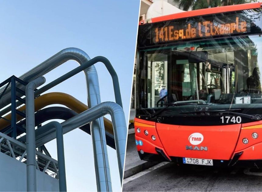Este autobús de Barcelona lleva cinco años funcionando con un combustible que producimos todos: nuestros excrementos